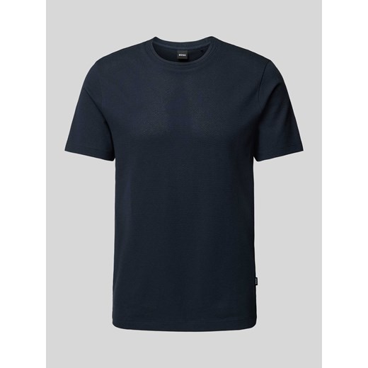 T-shirt w jednolitym kolorze model ‘TIBURT’ ze sklepu Peek&Cloppenburg  w kategorii T-shirty męskie - zdjęcie 172379612