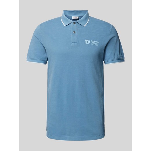 Koszulka polo o kroju regular fit z nadrukiem z logo ze sklepu Peek&Cloppenburg  w kategorii T-shirty męskie - zdjęcie 172379693