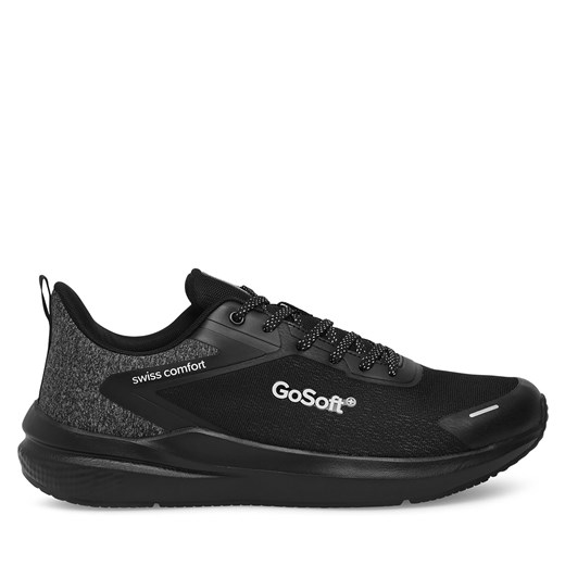Sneakersy Go Soft MP-123 Czarny ze sklepu eobuwie.pl w kategorii Buty sportowe męskie - zdjęcie 172383180