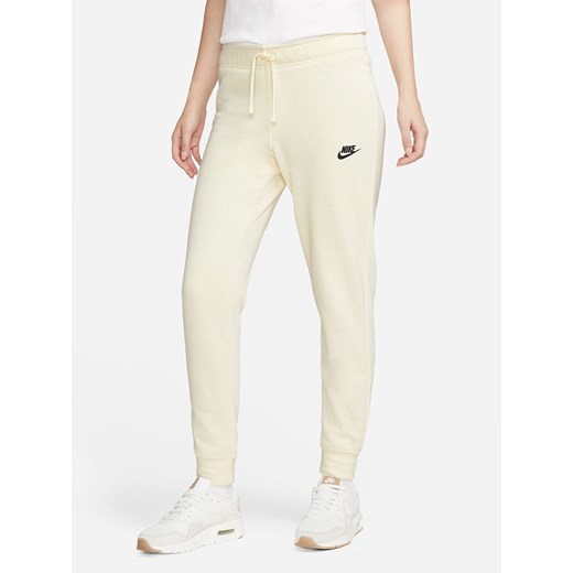 Nike Spodnie dresowe w kolorze kremowym ze sklepu Limango Polska w kategorii Spodnie damskie - zdjęcie 172383714