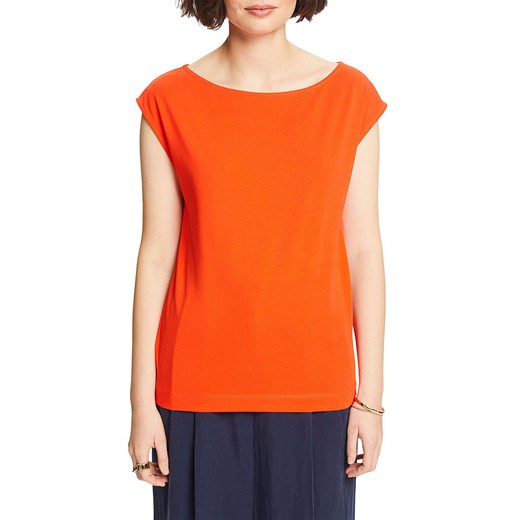ESPRIT Koszulka w kolorze pomarańczowym ze sklepu Limango Polska w kategorii Bluzki damskie - zdjęcie 172384222