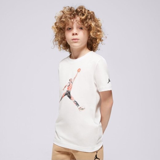 JORDAN T-SHIRT WATERCOLOR JUMPMAN S/S TEE BOY ze sklepu Sizeer w kategorii T-shirty chłopięce - zdjęcie 172387820