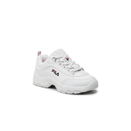 Fila Sneakersy Strada Low Teens FFT0009.10004 Biały ze sklepu MODIVO w kategorii Buty sportowe damskie - zdjęcie 172389953