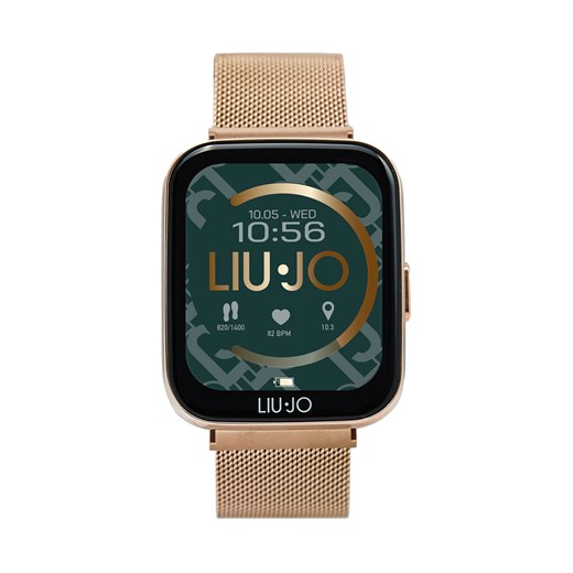 Smartwatch Liu Jo Voice Slim SWLJ084 Różowe złocenie ze sklepu eobuwie.pl w kategorii Zegarki - zdjęcie 172393274