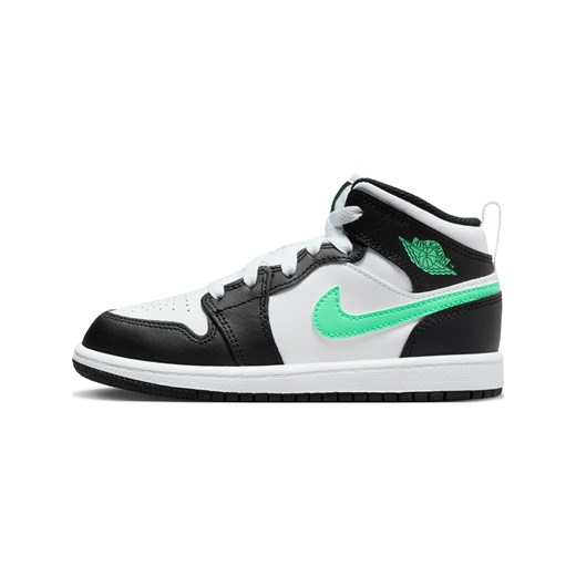 Buty dla małych dzieci Jordan 1 Mid - Biel ze sklepu Nike poland w kategorii Buty sportowe dziecięce - zdjęcie 172393301