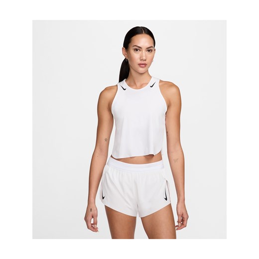 Damska koszulka bez rękawów o skróconym kroju do biegania Dri-FIT ADV Nike Nike M (EU 40-42) Nike poland