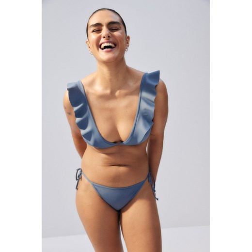 H & M - Góra od kostiumu - Niebieski ze sklepu H&M w kategorii Stroje kąpielowe - zdjęcie 172393461