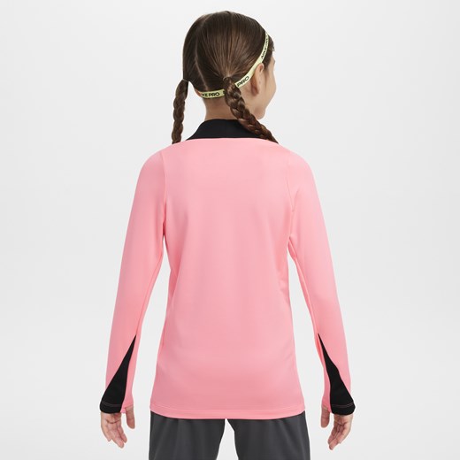 Treningowa koszulka piłkarska dla dużych dzieci Nike Dri-FIT Strike - Różowy Nike S Nike poland