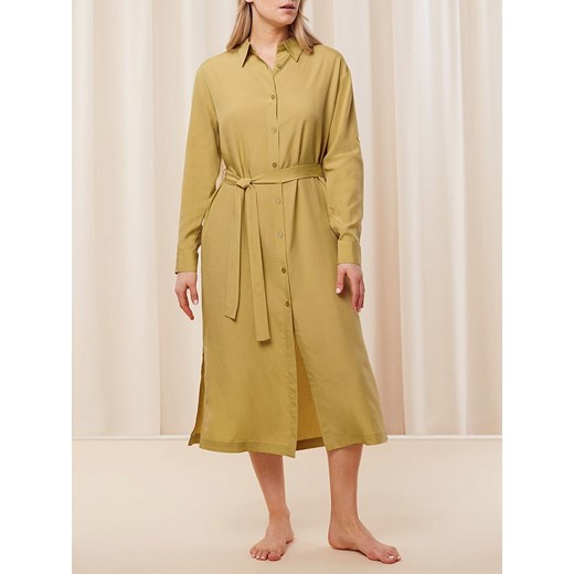 Triumph Sukienka &quot;Thermal MyWear&quot; w kolorze khaki ze sklepu Limango Polska w kategorii Sukienki - zdjęcie 172393791