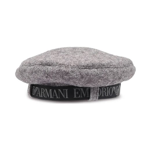 Emporio Armani Beret BASQUE | z dodatkiem wełny Emporio Armani 58 wyprzedaż Gomez Fashion Store