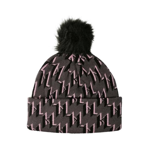 Karl Lagerfeld Wełniana czapka Beanie Karl Lagerfeld OS wyprzedaż Gomez Fashion Store