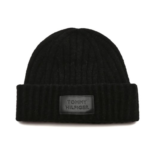 Tommy Hilfiger Czapka | z dodatkiem wełny Tommy Hilfiger OS promocja Gomez Fashion Store