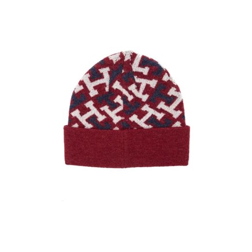 Tommy Hilfiger Czapka ICONIC | z dodatkiem wełny Tommy Hilfiger OS okazja Gomez Fashion Store