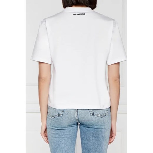 Karl Lagerfeld T-shirt Signature Hem | Relaxed fit Karl Lagerfeld XS Gomez Fashion Store