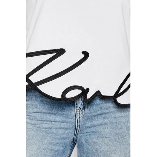 Karl Lagerfeld T-shirt Signature Hem | Relaxed fit Karl Lagerfeld L Gomez Fashion Store