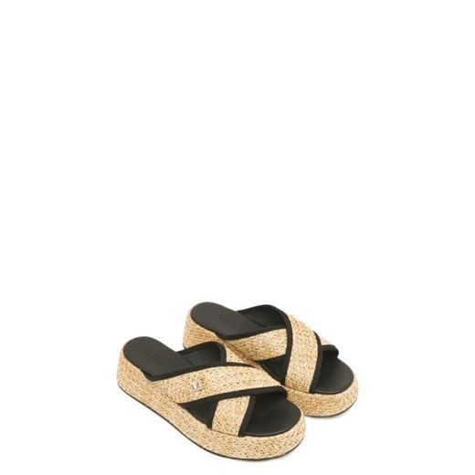 Max Mara Leisure Skórzane klapki BRAIES 36 Gomez Fashion Store