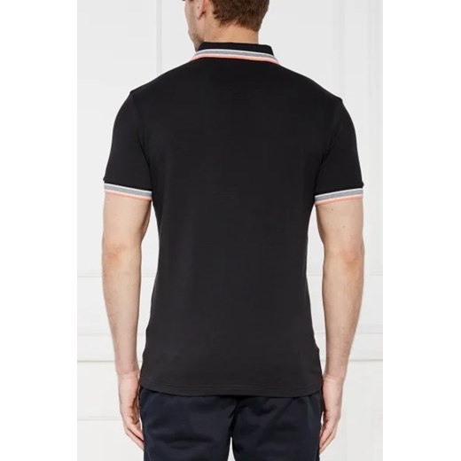 T-shirt męski BOSS HUGO czarny z krótkim rękawem 