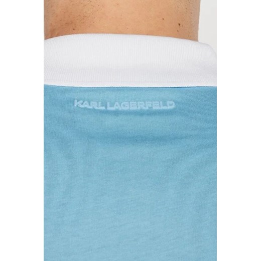 T-shirt męski Karl Lagerfeld z bawełny
