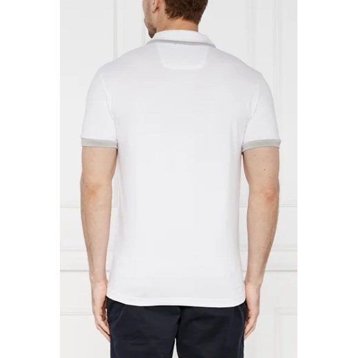 T-shirt męski BOSS HUGO biały z krótkimi rękawami 