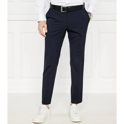 BOSS BLACK Wełniane spodnie | Regular Fit | stretch 54 Gomez Fashion Store