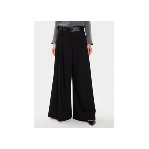Imperial Spodnie materiałowe P3U0HIC Czarny Relaxed Fit ze sklepu MODIVO w kategorii Spodnie damskie - zdjęcie 172400543