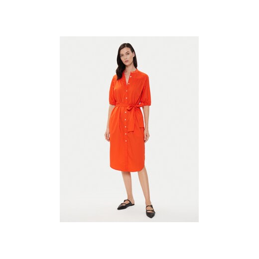 United Colors Of Benetton Sukienka koszulowa 44KXDV07L Czerwony Regular Fit ze sklepu MODIVO w kategorii Sukienki - zdjęcie 172400670