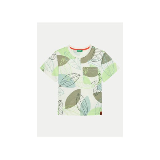 United Colors Of Benetton T-Shirt 380UG10EK Kolorowy Regular Fit ze sklepu MODIVO w kategorii T-shirty chłopięce - zdjęcie 172400701