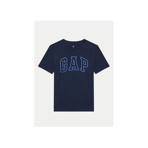 Gap T-Shirt 885753 Granatowy Regular Fit ze sklepu MODIVO w kategorii T-shirty chłopięce - zdjęcie 172400713