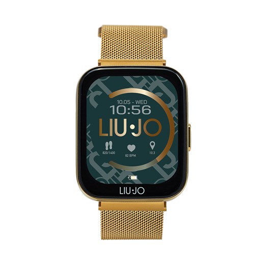 Smartwatch Liu Jo Voice Slim SWLJ083 Gold/Gold ze sklepu eobuwie.pl w kategorii Zegarki - zdjęcie 172402061