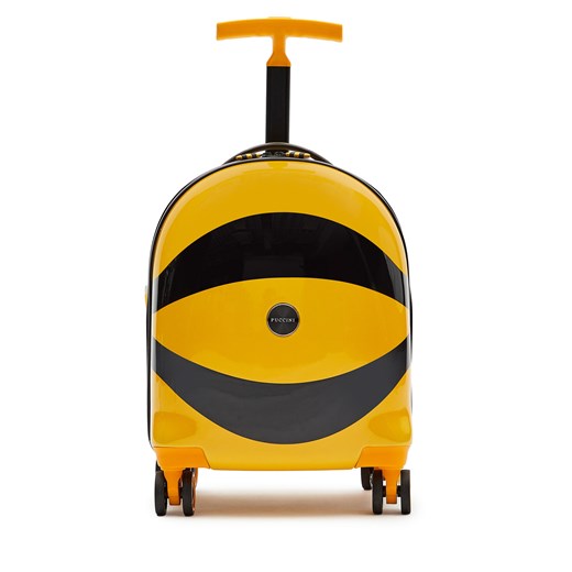 Walizka dziecięca Puccini ABS026C Żółty ze sklepu eobuwie.pl w kategorii Torby i walizki dziecięce - zdjęcie 172402080