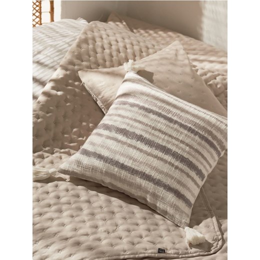 Sinsay - Poszewka na poduszkę - kremowy ze sklepu Sinsay w kategorii Poszewki na poduszki - zdjęcie 172402810