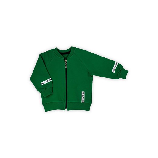 Zielona bluza dresowa rozpinana chłopięca ze sklepu 5.10.15 w kategorii Bluzy i swetry - zdjęcie 172402914