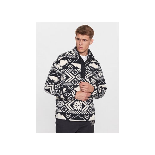 Columbia Polar Helvetia™ Half Snap Fleece Czarny Regular Fit ze sklepu MODIVO w kategorii Bluzy męskie - zdjęcie 172403291