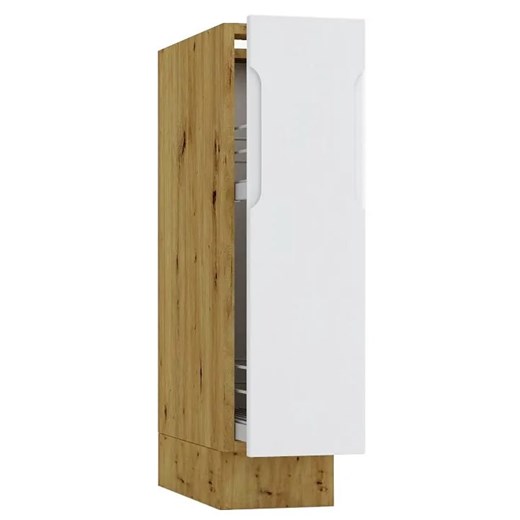 Szafka cargo 20 cm dąb artisan + szary - Granada 4X Elior One Size Edinos.pl