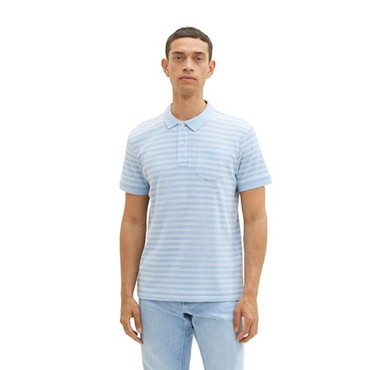 Tom Tailor Koszulka polo w kolorze błękitnym ze sklepu Limango Polska w kategorii T-shirty męskie - zdjęcie 172405942