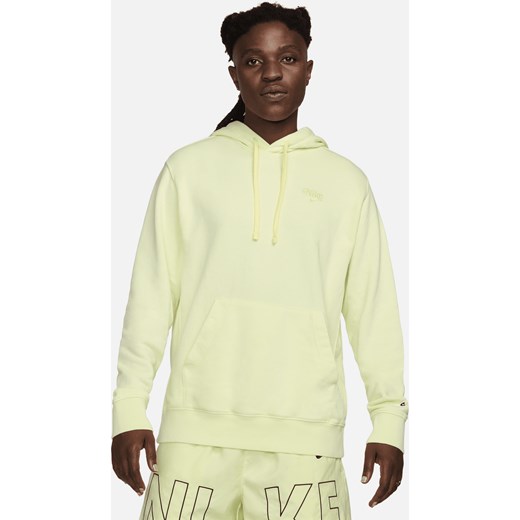 Męska bluza z kapturem Nike Sportswear Club Fleece - Zieleń ze sklepu Nike poland w kategorii Bluzy męskie - zdjęcie 172407293