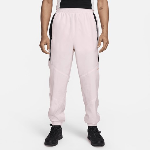 Męskie spodnie z tkaniny Nike Air - Różowy Nike S Nike poland
