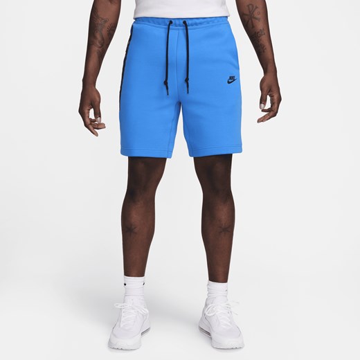 Spodenki męskie Nike Sportswear Tech Fleece - Niebieski Nike L Nike poland