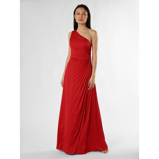 Marie Lund Damska sukienka wieczorowa Kobiety Sztuczne włókno czerwony jednolity ze sklepu vangraaf w kategorii Sukienki - zdjęcie 172409852