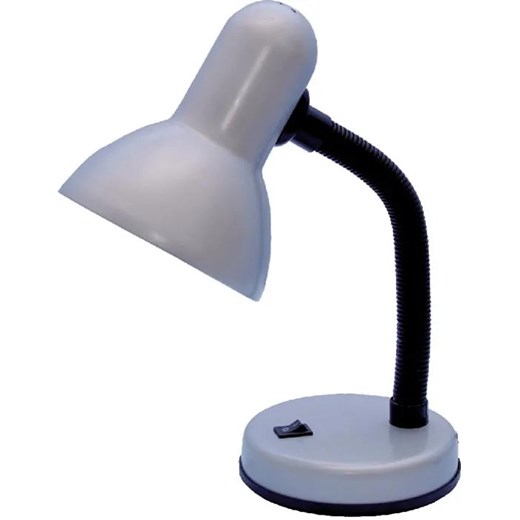 Srebrna biurkowa lampka klasyczna - S271-Walia Lumes One Size Edinos.pl