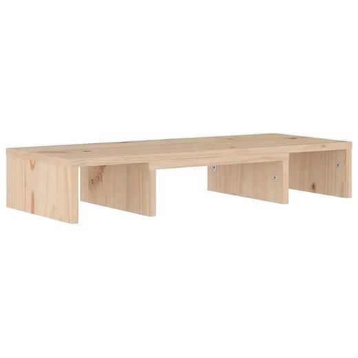 Regulowana półka na biurko z drewna sosnowego - Velpul Elior One Size okazyjna cena Edinos.pl