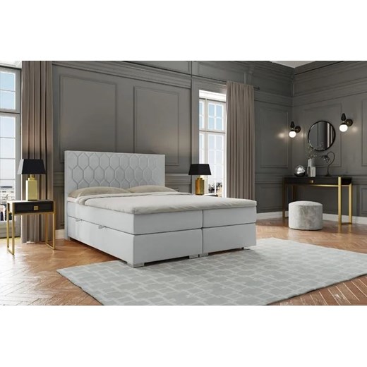 Pojedyncze łóżko boxspring Kallis 80x200 - 40 kolorów Elior One Size Edinos.pl okazja