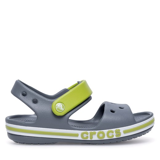 Sandały Crocs BAYABAND SANDAL K 205400-025 Szary Crocs 35 eobuwie.pl