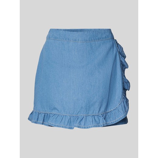 Spódnica jeansowa z falbanami model ‘NELL’ ze sklepu Peek&Cloppenburg  w kategorii Spódnice - zdjęcie 172412083