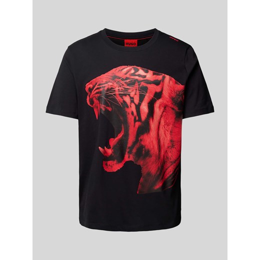 T-shirt z nadrukowanym motywem ze sklepu Peek&Cloppenburg  w kategorii T-shirty męskie - zdjęcie 172412111