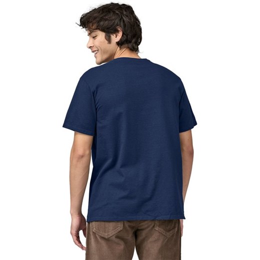 T-shirt męski Patagonia z krótkimi rękawami casualowy 