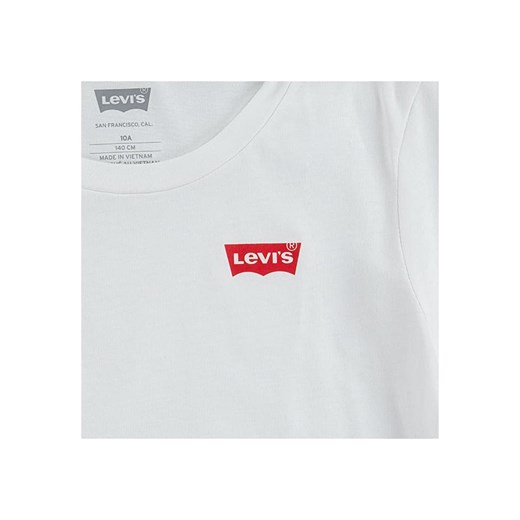 Levi&apos;s Kids Koszulka w kolorze białym 140 Limango Polska okazyjna cena