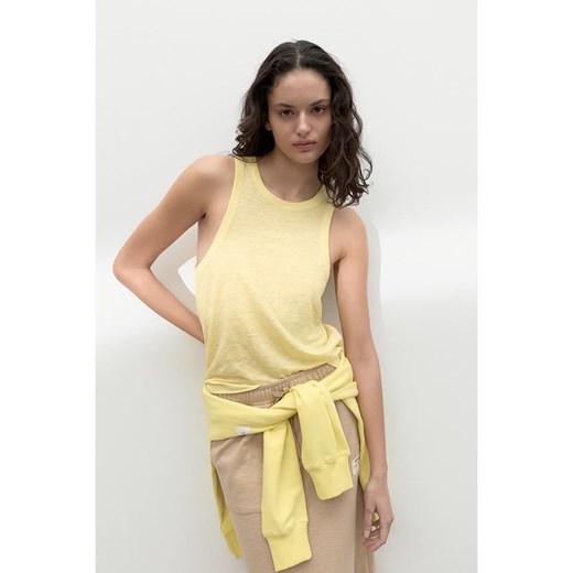 Bluzka damska Ecoalf casual z okrągłym dekoltem