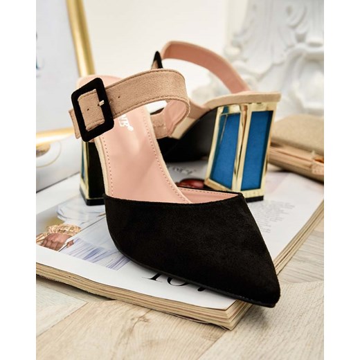 Royalfashion Czółenka damskie na słupku Aliol Royalfashion.pl 38 okazja royalfashion.pl