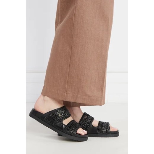 Patrizia Pepe Skórzane klapki Patrizia Pepe 37 Gomez Fashion Store